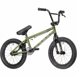 Vélo BMX Enfant Blank Buddy -Roue Voyage Soldes Magasin Blank Buddy Kids BMX Bike Freestyle BMX Bikes Olive Green BLANK21BUDDYGLOSSOLIVE