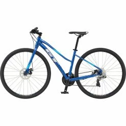 GT Transeo Sport Step Thru Urban Bike (2022) 6 GT Transeo Sport Step Thru Urban Bike (2022) -Roue Voyage Soldes Magasin GT Transeo Sport Step Thru Urban Bike 2022 Hybrid Bikes Blue 2021 G32301U10MD 1