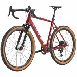 Vitus Substance Carbon HT RIVAL 1X Gravel Bike -Roue Voyage Soldes Magasin prod212623 Black20Cherry NE 05