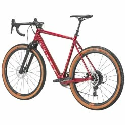 Vitus Substance Carbon HT RIVAL 1X Gravel Bike -Roue Voyage Soldes Magasin prod212623 Black20Cherry NE 06