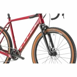 Vitus Substance Carbon HT RIVAL 1X Gravel Bike -Roue Voyage Soldes Magasin prod212623 Black20Cherry NE 11