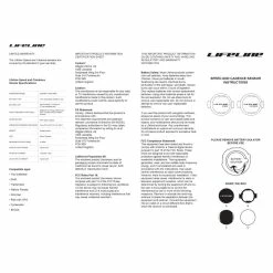 Capteurs De Vitesse Et Cadence LifeLine Avec Bluetooth 4.0 Et ANT+ -Roue Voyage Soldes Magasin 0002