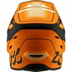 100% Status Youth Helmet -Roue Voyage Soldes Magasin 100 Status Youth Helmet Helmets Topenga Orange Black SS22 HP 80011 00010 0