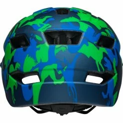 Casque Enfant Bell Sidetrack -Roue Voyage Soldes Magasin Bell Sidetrack Kids Helmet Helmets Camosaurus Matte Blu 2019 BEH7138806 0