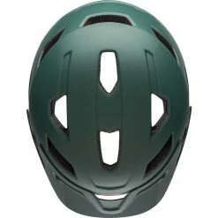 Casque Enfant Bell Sidetrack -Roue Voyage Soldes Magasin Bell Sidetrack Kids Helmet Helmets Matte Dark Green 2019 BEHSIDC23 3