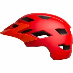 Casque Enfant Bell Sidetrack -Roue Voyage Soldes Magasin Bell Sidetrack Youth Helmet Helmets Red Orange MY19 2019 BEHSIDY53