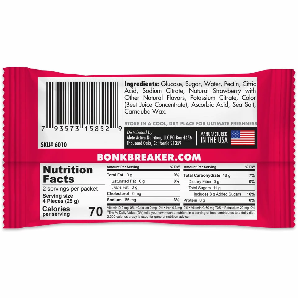 Bonk Breaker Energy Chews (10 X 48g) 6 Bonk Breaker Energy Chews (10 X 48g) – Image 6