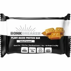 Bonk Breaker Plant Based Protein Bars (12 X 59g) -Roue Voyage Soldes Magasin Bonk Breaker Plant Based Protein Bars 12 x 59g Bars Salted Caramel AW22 BB 2060 0