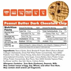 Bonk Breaker Premium Protein Bars W. Collagen (12 X 50g) -Roue Voyage Soldes Magasin Bonk Breaker Premium Protein Bars w Collagen 12 x 50g Bars Peanut Butter Dark AW22 1