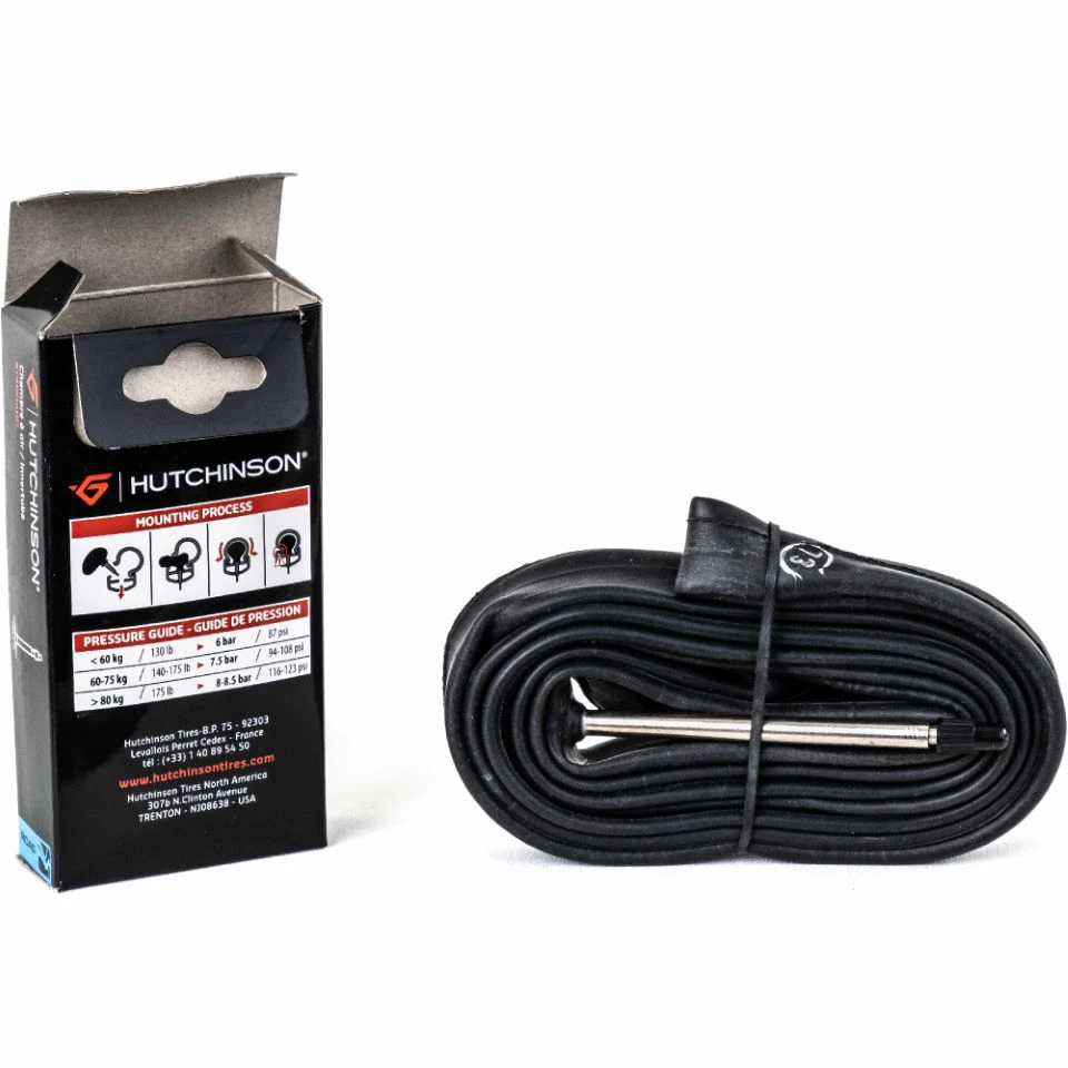 Chambre à Air De Route Hutchinson (butyle, Valve Longue) 2 Chambre à Air De Route Hutchinson (butyle, Valve Longue) – Image 2