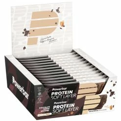 PowerBar Protein Soft Layer (12x40g) 12 PowerBar Protein Soft Layer (12x40g) -Roue Voyage Soldes Magasin Chocolate202201