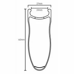 Fast Forward F6R Carbon Rim Wheelset 5 Fast Forward F6R Carbon Rim Wheelset -Roue Voyage Soldes Magasin F6 FCC rimsection 1000bk