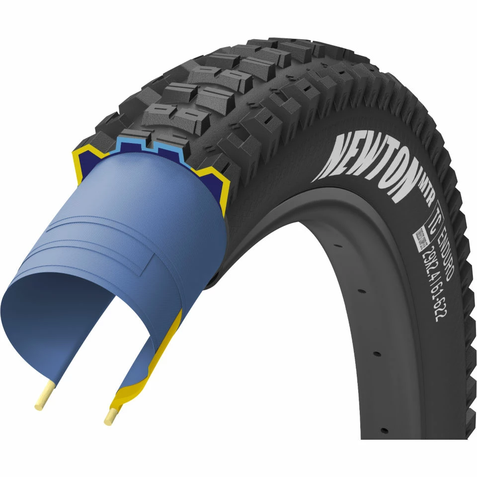 Goodyear Newton Enduro Tubeless Rear MTB Tyre Black 2.4" 29 1 Goodyear Newton Enduro Tubeless Rear MTB Tyre Black 2.4" 29