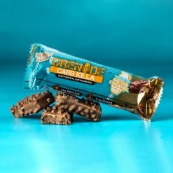 Barres Grenade Carb Killa (12 X 60 G) -Roue Voyage Soldes Magasin Grenade Carb Killa Protein Bar 12 x 60g Bars Chocolate Chip Salte SS23 2001 10 82 00 0