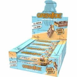 Barres Grenade Carb Killa (12 X 60 G) -Roue Voyage Soldes Magasin Grenade Carb Killa Protein Bar 12 x 60g Bars Cookie Dough SS23 2000 10 59 HF 3