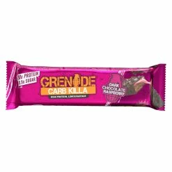 Barres Grenade Carb Killa (12 X 60 G) -Roue Voyage Soldes Magasin Grenade Carb Killa Protein Bar 12 x 60g Bars Dark Choc Raspberry SS23 40590 RASP
