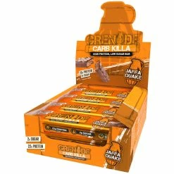 Barres Grenade Carb Killa (12 X 60 G) -Roue Voyage Soldes Magasin Grenade Carb Killa Protein Bar 12 x 60g Bars Jaffa Quake SS23 2000 10 58 00 1