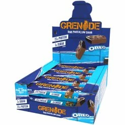 Barres Grenade Carb Killa (12 X 60 G) -Roue Voyage Soldes Magasin Grenade Carb Killa Protein Bar 12 x 60g Bars Oreo SS23 2000 10 05 00