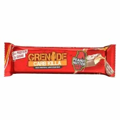 Barres Grenade Carb Killa (12 X 60 G) -Roue Voyage Soldes Magasin Grenade Carb Killa Protein Bar 12 x 60g Bars Peanut Nutter SS23 2000 10 57 00