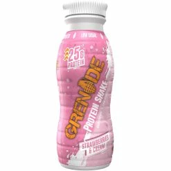 Grenade Protein Shakes (8 X 330ml) -Roue Voyage Soldes Magasin Grenade Protein Shakes 8 x 330ml Ready to Drink Strawberry Cream SS23 2003 10 12 00 3