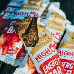 Barres énergétiques High5 (25 X 55 G) -Roue Voyage Soldes Magasin HIGH5 Energy Bar 25 x 55g Bars Banana 103998137501GBR 3