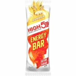 Barres énergétiques High5 (25 X 55 G) -Roue Voyage Soldes Magasin HIGH5 Energy Bar 25 x 55g Bars Banana 103998137501GBR 6