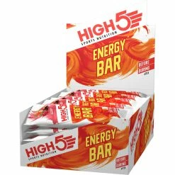 Barres énergétiques High5 (25 X 55 G) -Roue Voyage Soldes Magasin HIGH5 Energy Bar 25 x 55g Bars Berry 103998137556GBR 6