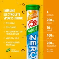 Pastilles HIGH5 ZERO Protect 13 Pastilles HIGH5 ZERO Protect -Roue Voyage Soldes Magasin HIGH5 ZERO Protect Tabs Ginger 106994002069GBR 1
