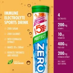 Pastilles HIGH5 ZERO Protect 18 Pastilles HIGH5 ZERO Protect -Roue Voyage Soldes Magasin HIGH5 ZERO Protect Tabs Orange 106994002010GBR 1