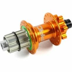 Moyeu Arrière VTT Hope Pro 4 -Roue Voyage Soldes Magasin Hope Pro 4 MTB Rear Hub Wheel Hubs Orange RHP428C142TXD 0