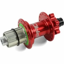 Moyeu Arrière VTT Hope Pro 4 -Roue Voyage Soldes Magasin Hope Pro 4 MTB Rear Hub Wheel Hubs Red RHP428R142TXD 0