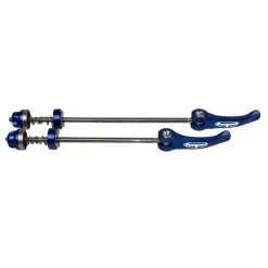 Kit De Leviers De Route Hope Steel Rod Quick Release -Roue Voyage Soldes Magasin Hope Steel Rod Road Quick Release Skewer Set Quick Release Skewers Blue QRRSBP