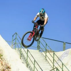 IXS XULT DH FF Helmet -Roue Voyage Soldes Magasin IXS XULT DH FF Helmet Helmets Lagoon Black 2022 470 510 1510 048 SM 4