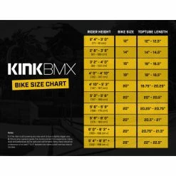 Kink Coast 12" Balance Bike (2022) -Roue Voyage Soldes Magasin KinkBMXBikeSizingGuide