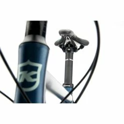 Kona Rove AL 650 Gravel Bike (2022) -Roue Voyage Soldes Magasin Kona Rove AL 650 Gravel Bike 2022 Adventure Bikes Satin Gose Blue 2022 B22RVA6552 12