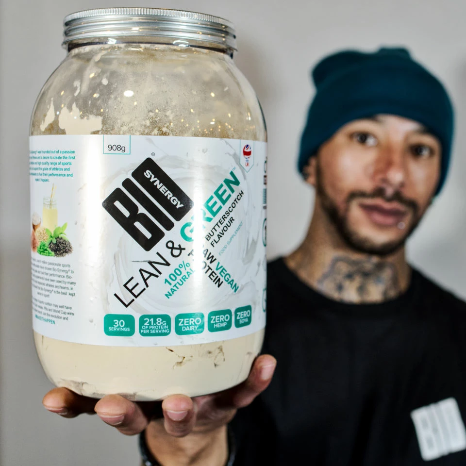Poudre Protéinée Bio-Synergy Lean And Green (végane, 908 G) 5 Poudre Protéinée Bio-Synergy Lean And Green (végane, 908 G) – Image 5