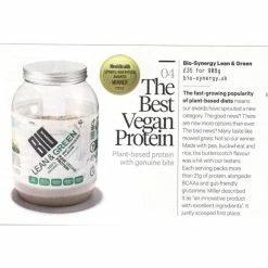 Poudre Protéinée Bio-Synergy Lean And Green (végane, 908 G) 13 Poudre Protéinée Bio-Synergy Lean And Green (végane, 908 G) -Roue Voyage Soldes Magasin Lean20and20Green20Vegan20Protein20Powder202