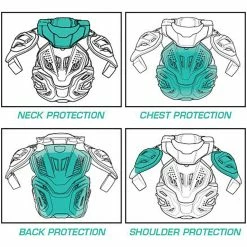 Leatt Fusion Vest 3.0 -Roue Voyage Soldes Magasin Leatt Fusion Vest 3 0 Internal Black 2017 1015400102 4