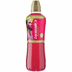 Lucozade Sport Drink (4 X 500ml) 12 Lucozade Sport Drink (4 X 500ml) -Roue Voyage Soldes Magasin Lucozade Sport Drink 4 x 500ml Ready to Drink Fruit Punch SS23 F97052 0