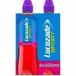 Lucozade Sport Drink (4 X 500ml) 11 Lucozade Sport Drink (4 X 500ml) -Roue Voyage Soldes Magasin Lucozade Sport Drink 4 x 500ml Ready to Drink Raspberry SS23 F40046