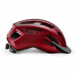 Casque MET Allroad -Roue Voyage Soldes Magasin MET Allroad Helmet Helmets Black Red Matte 2021 3HM123CE00 RO1 S 0