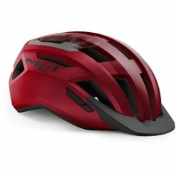 Casque MET Allroad -Roue Voyage Soldes Magasin MET Allroad Helmet Helmets Black Red Matte 2021 3HM123CE00 RO1 S