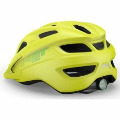 Casque MET Crackerjack -Roue Voyage Soldes Magasin MET Crackerjack Helmet Yellow Green One Size Helmets Lime Matt METYOUTH121 0