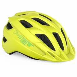 Casque MET Crackerjack -Roue Voyage Soldes Magasin MET Crackerjack Helmet Yellow Green One Size Helmets Lime Matt METYOUTH121