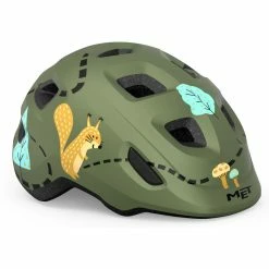 MET Hooray Kid's Helmet -Roue Voyage Soldes Magasin MET Hooray Kid s Helmet Helmets Green Forest 2023 METYOUTH096 5