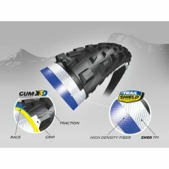 Pneu VTT Michelin Force AM Competition -Roue Voyage Soldes Magasin Michelin Force AM Competition MTB Tyre MTB Off Road Tyres Black 2017 85612 6