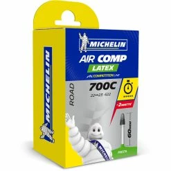 Chambre à Air De Route Michelin Air Comp (latex) 5 Chambre à Air De Route Michelin Air Comp (latex) -Roue Voyage Soldes Magasin Michelin AirComp Latex 60mm