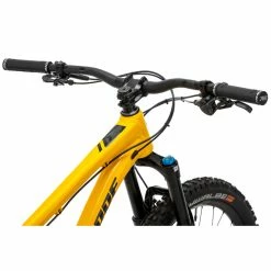 Nukeproof Scout 275 Elite Alloy Mountain Bike (SLX12) -Roue Voyage Soldes Magasin Nukeproof Scout 275 Elite Alloy Bike SLX12 2022 Factory Yellow 08