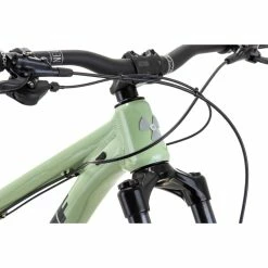 Nukeproof Scout 290 Race Alloy Mountain Bike (Deore10) -Roue Voyage Soldes Magasin Nukeproof Scout 290 Race Alloy Bike Deore10 2022 Artichoke Green 09