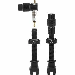 Valve Nukeproof Universal Presta (paire) -Roue Voyage Soldes Magasin Nukeproof Universal Presta Tubeless Valves Pair Tyre Spares Black FTWG18A 45LNF12R4BLK 0